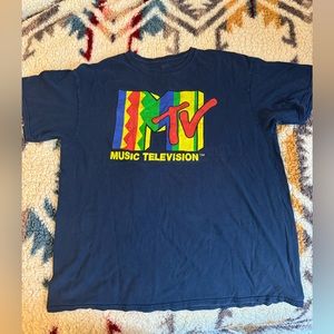 MTV Music Television Logo T Shirt Official - vintage style